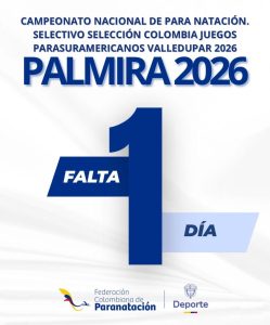 Mañana  Inicia el  Campeonato  Nacional  de  Para Natación Palmira 2026